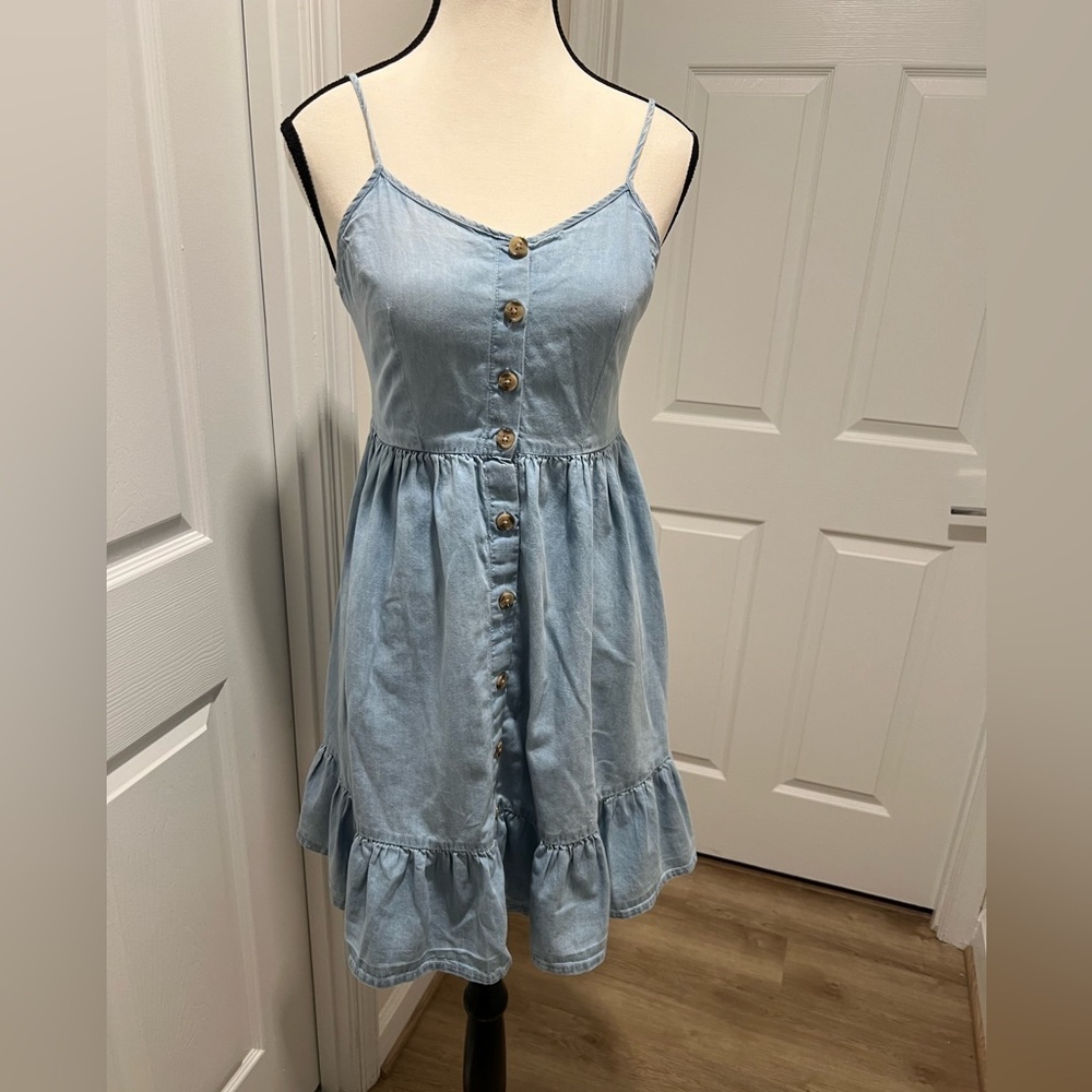 Japna Blue Cotton Dress